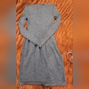 Bar III Metallic Sweater Dress